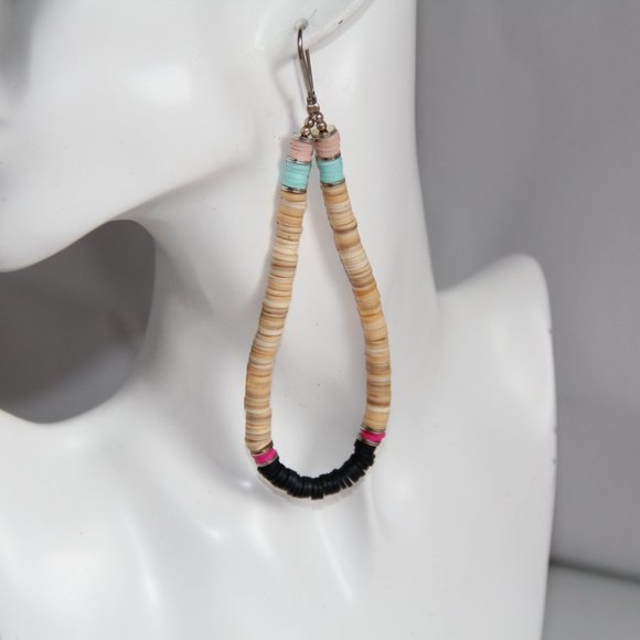 Isabel Marant Victoria Heishi Bead Earrings - Picture 6 of 16